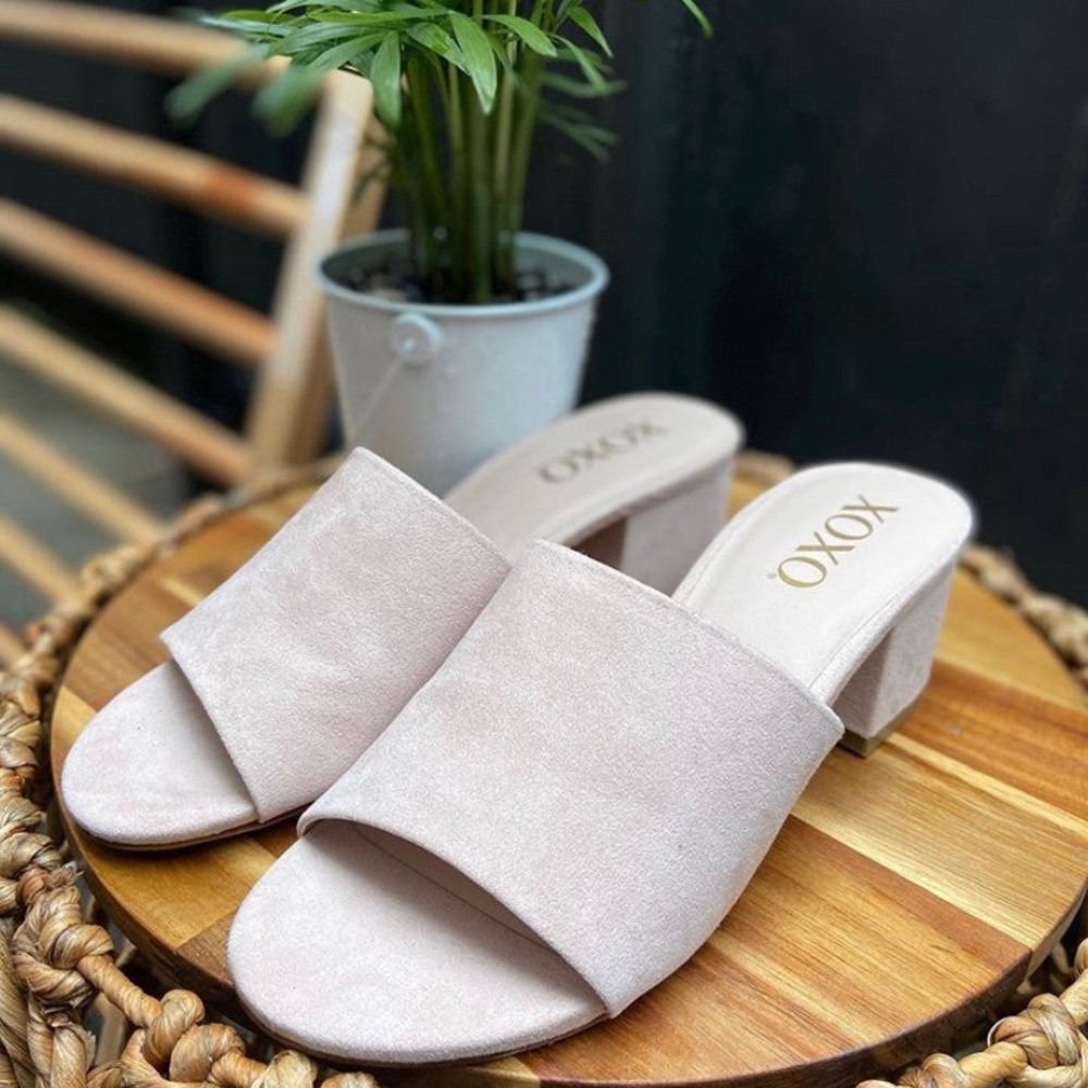 Dusty Rose Small Heel